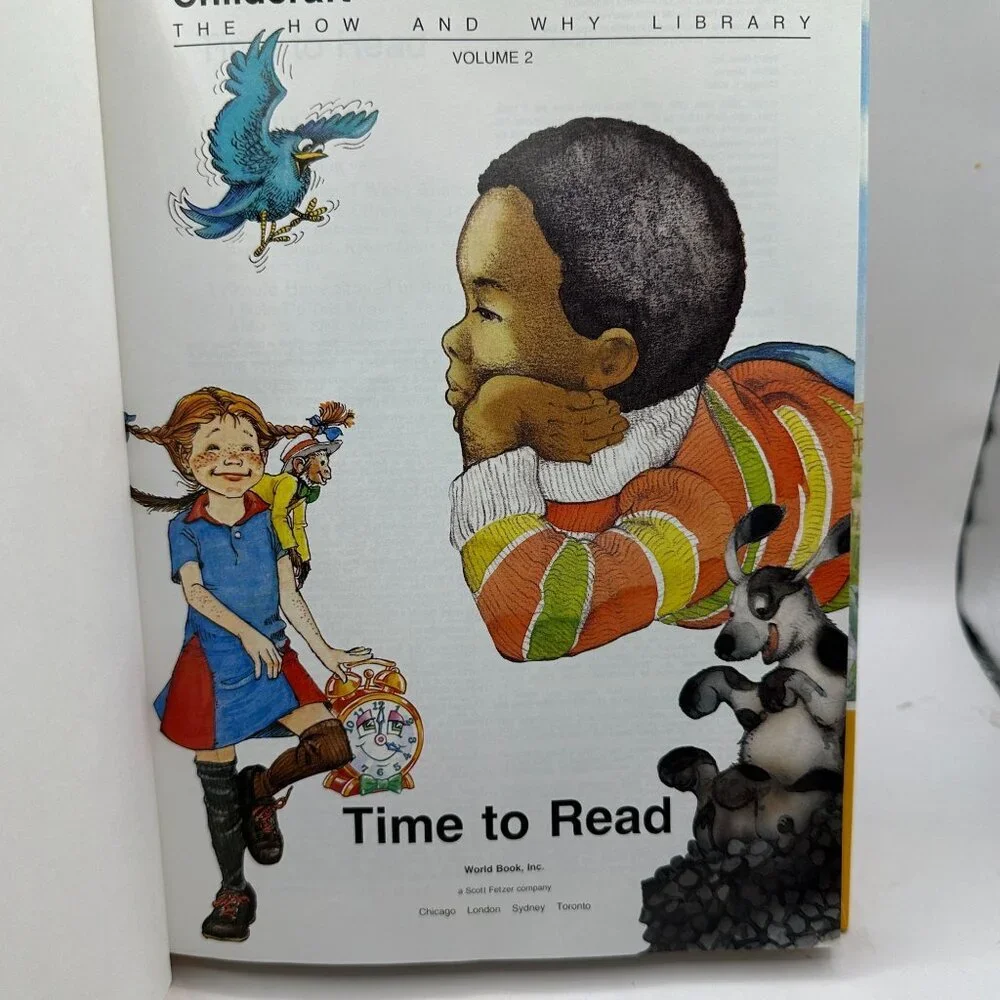 World Book Time To Read Volume 2 Hardcover Book